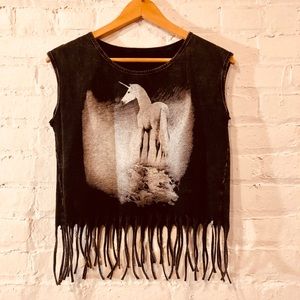 Unicorn Crop top